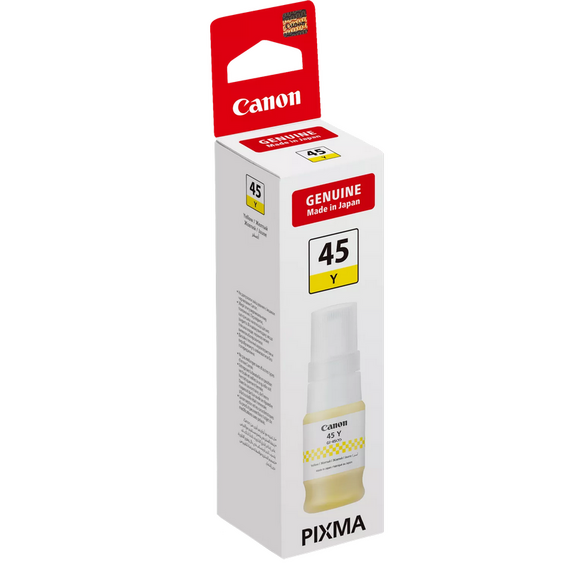 Recipient de cerneală Canon GI-45, 40ml, Galben, 2 image