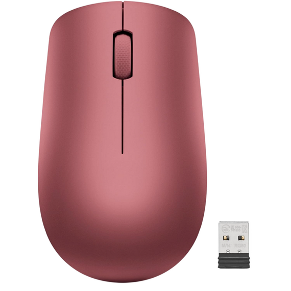 Mouse Lenovo 530, Roșu, 3 image