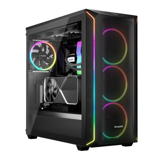 Carcasă PC be quiet! Shadow Base 800 FX, Full-Tower, Fără PSU, Negru
