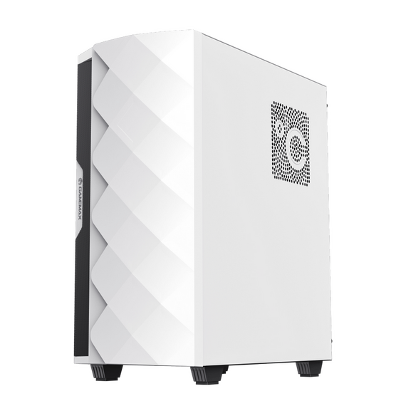 Carcasă PC Gamemax Diamond CP WT, Midi-Tower, Fără PSU, Alb, 3 image