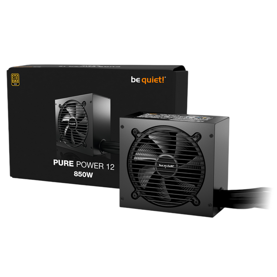 Sursă Alimentare PC be quiet! PURE POWER 12, 850W, ATX, Nemodular, 3 image