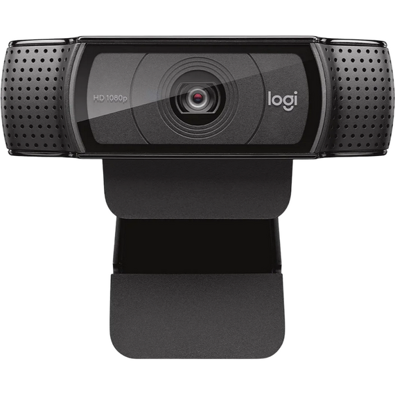 Cameră Web Logitech C920e, Full-HD 1080P, Negru, 2 image