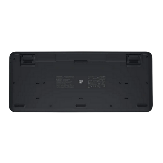 Tastatură Logitech K650, Fără fir, Grafit, 2 image