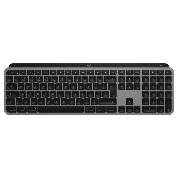 Tastatură Logitech MX Keys S for Mac, Fără fir, Gri cosmic