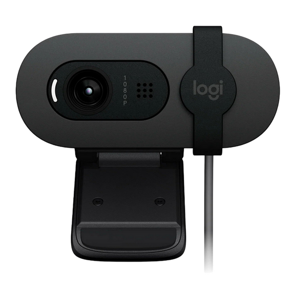 Cameră Web Logitech BRIO 105, Full-HD 1080P, Negru