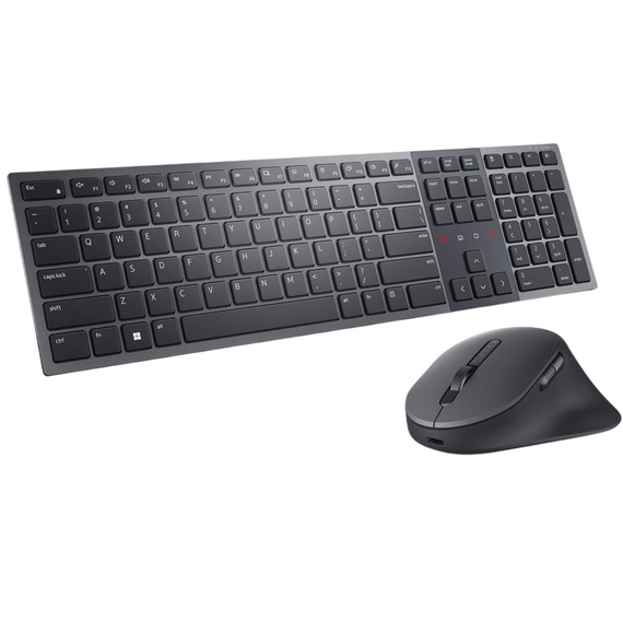 Set Tastatură + Mouse DELL KM900, Fără fir, Grafit, 2 image