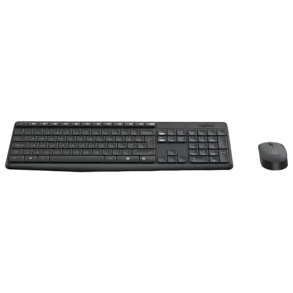 Set Tastatură + Mouse Logitech MK235, Fără fir, Grey, 2 image