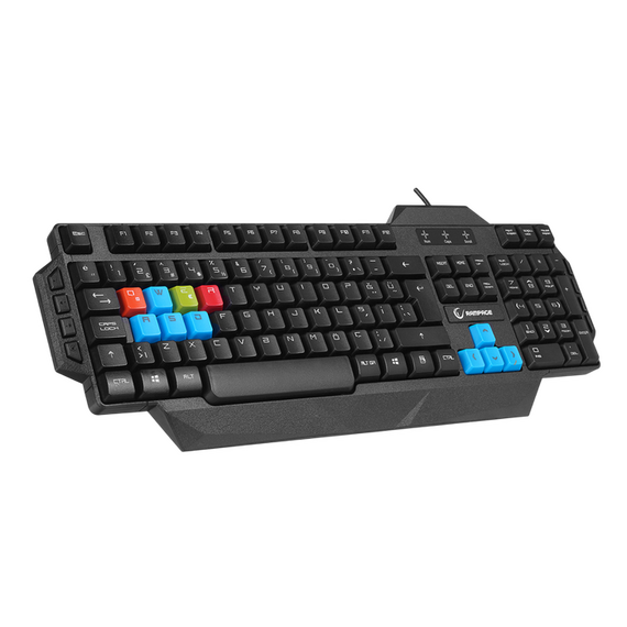 Set Tastatură + Mouse Gembird KBS-UMG-01-DE, Cu fir, Negru, 3 image