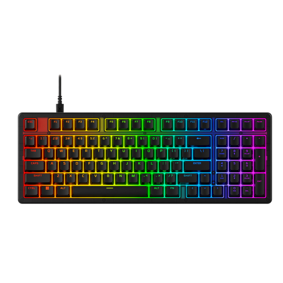 Tastatură HyperX Origins 2 1800, Cu fir, Negru