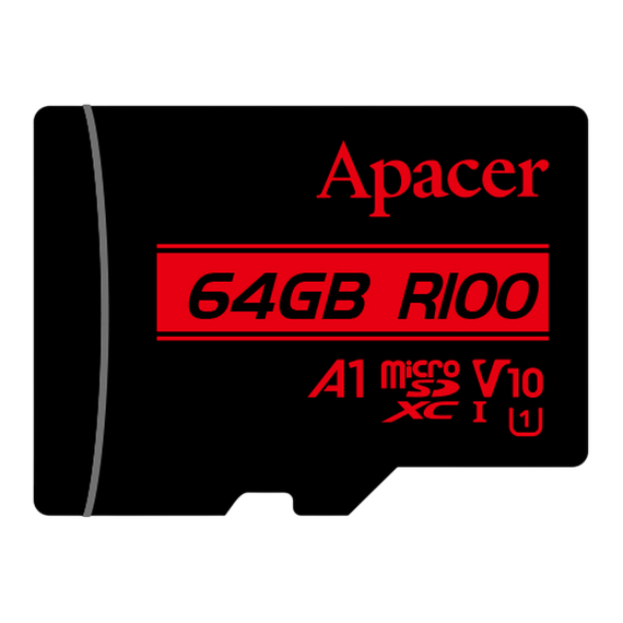 Card de Memorie Apacer microSDHC UHS-I U1 Class 10, 64GB, 3 image