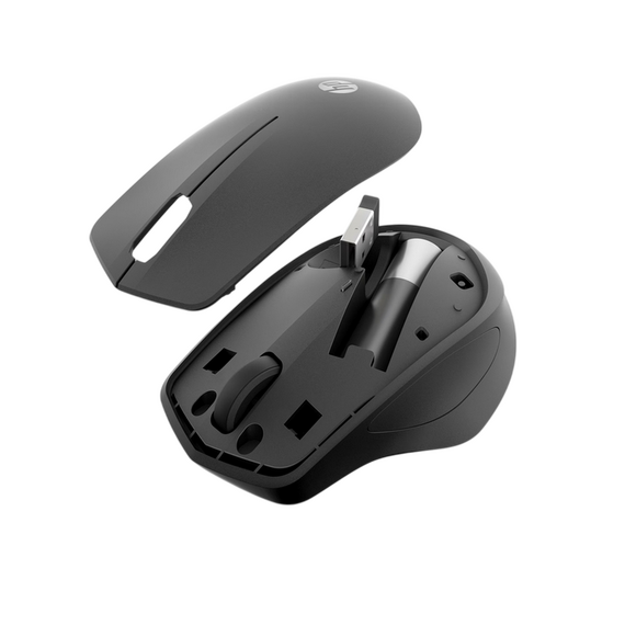 Mouse Wireless HP 280, Negru, 3 image