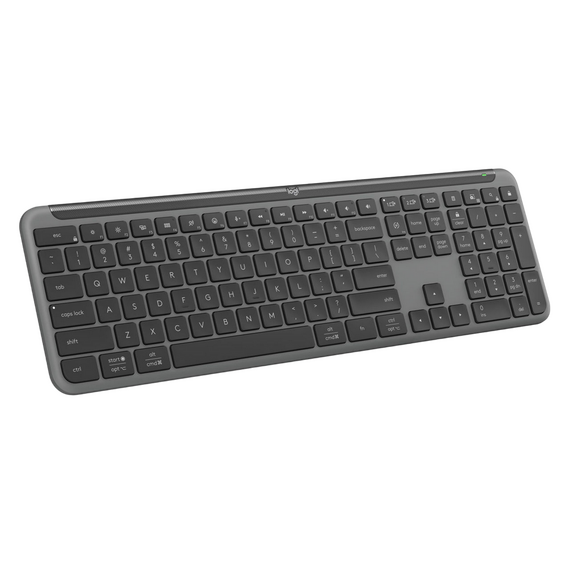 Tastatură Logitech K950, Fără fir, Grafit, 2 image