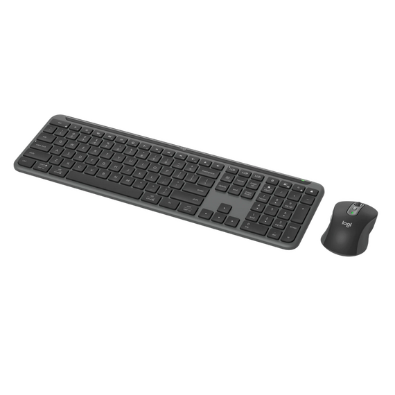 Set Tastatură + Mouse Logitech MK950, Fără fir, Grafit, 3 image