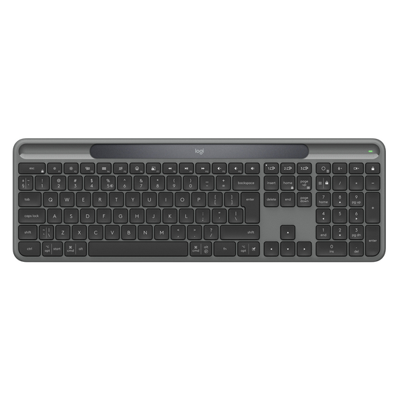 Tastatură Logitech Signature Slim Solar K980, Fără fir, Grafit