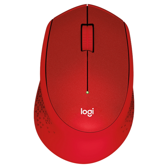 Mouse Wireless Logitech M330 Silent Plus, Roșu