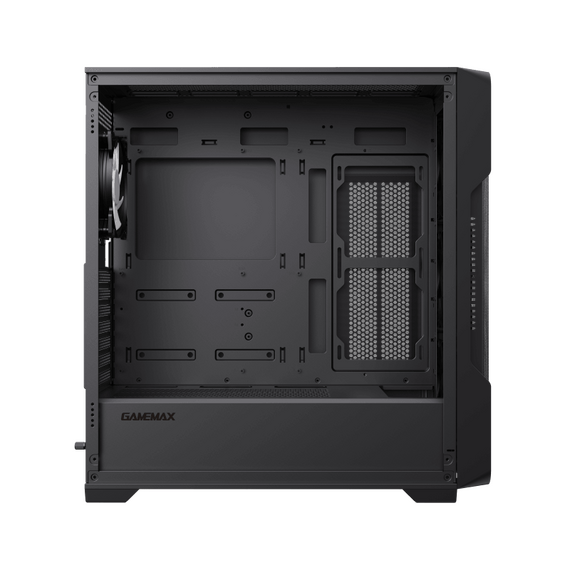 Carcasă PC Gamemax Siege, Midi-Tower, Fără PSU, Negru, 3 image