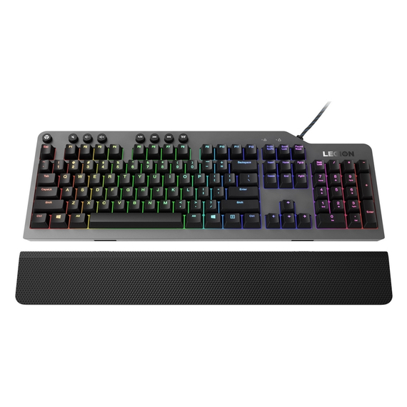 Tastatură Lenovo Legion K500, Cu fir, Negru, 3 image