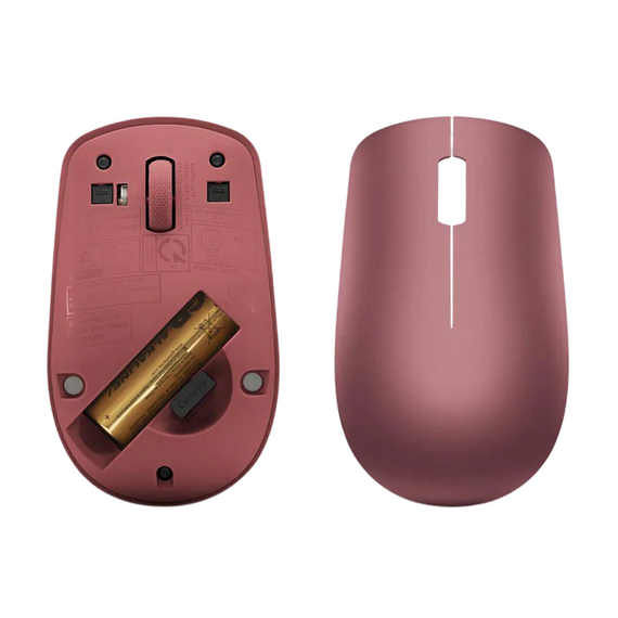Mouse Lenovo 530, Roșu, 2 image
