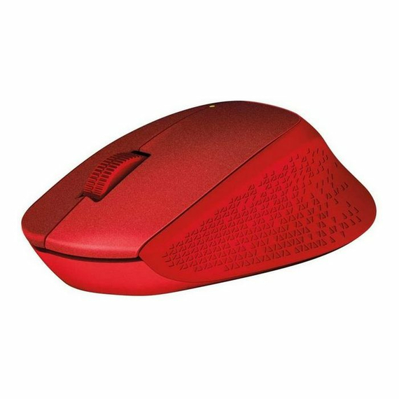 Mouse Wireless Logitech M330 Silent Plus, Roșu, 3 image