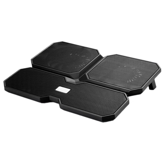 Suport de răcire pentru laptop Deepcool MultiCore X6, 15,6", Negru