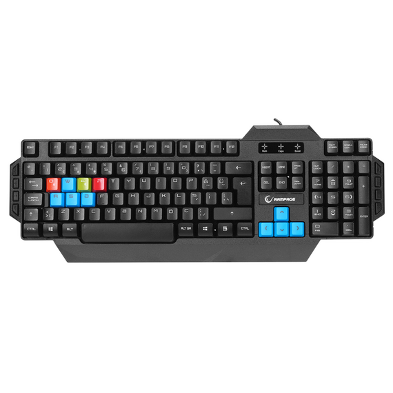 Set Tastatură + Mouse Gembird KBS-UMG-01-DE, Cu fir, Negru, 2 image