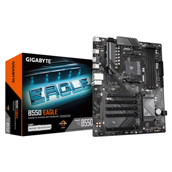 Placă de bază Gigabyte B550 EAGLE, AM4, AMD B550, ATX