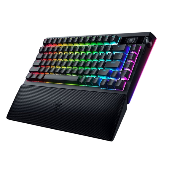 Tastatură Razer BlackWidow V4 Pro 75%, Cu fir / Fără fir, Negru, 2 image