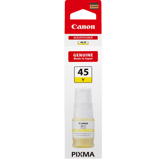 Recipient de cerneală Canon GI-45, 40ml, Galben, 3 image