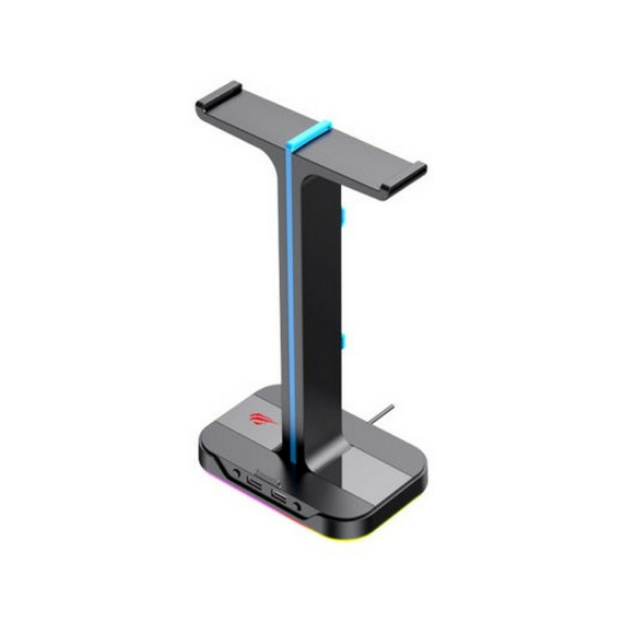 Stand pentru căști gaming Havit TH650, USB, Negru, 2 image
