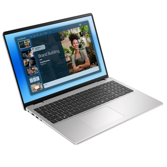 Laptop Business 16" DELL 16 DC16251, Platinum Silver, Intel Core 7 150U, 16GB/512GB, Linux Ubuntu, 3 image