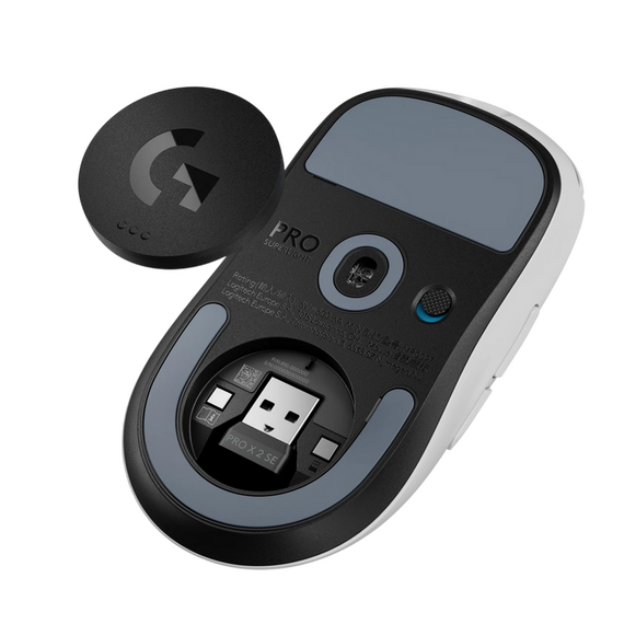 Gaming Mouse Logitech PRO X Superlight 2 SE Lightspeed, Alb, 3 image