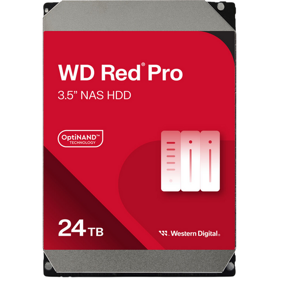 Unitate HDD Western Digital WD Red Pro, 3.5", 24 TB 