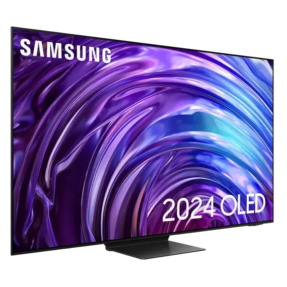 55" OLED SMART TV Samsung QE55S95DAUXUA, Quantum Dot OLED 3840x2160, Tizen OS, Black, 2 image
