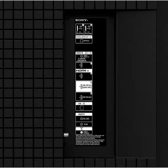 85" LED SMART TV SONY XR85X90LPAEP, Premium 4K HDR, 3840x2160, Android TV, Silver, 5 image