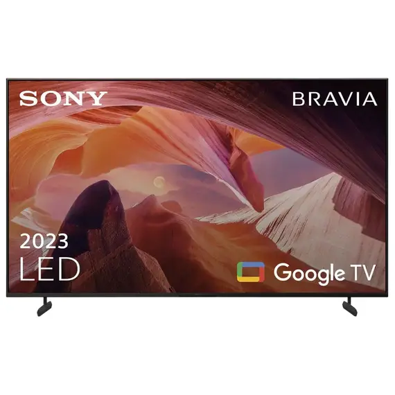 85" LED SMART TV SONY KD85X80LAEP, 4K HDR, 3840x2160, Android TV, Black