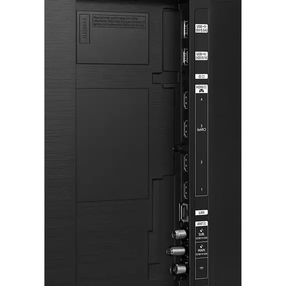 65" LED SMART TV Samsung QE65QN95DAUXUA , Mini LED 3840x2160, Tizen OS, Black, 4 image