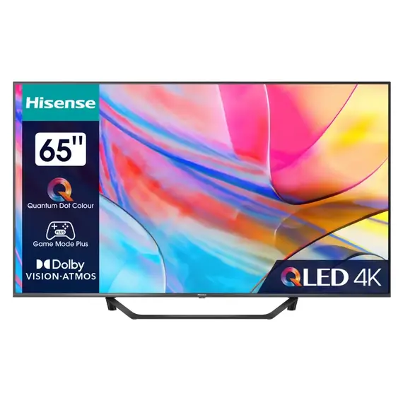 65" LED SMART TV Hisense 65A7KQ, Real 4K, 3840x2160, VIDAA OS, Black