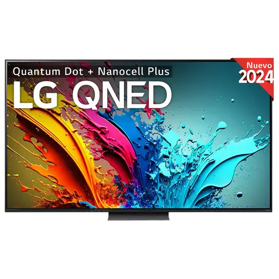 75" LED SMART TV LG 75QNED86T6A, Quantum Dot NanoCell, 3840 x 2160, webOS, Black