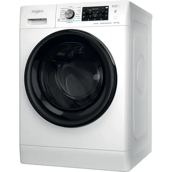 Mașină de spălat cu uscător Whirlpool FFWDD 1076258 BV EU, 4 image