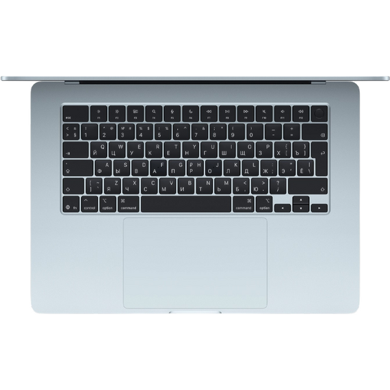 Laptop 15,3" Apple MacBook Air 15, Sky Blue, M5 with 10-core CPU and 10-core GPU, 16GB/1024GB, macOS Tahoe, 3 image