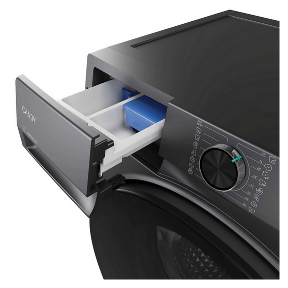 Mașină de spălat Candy BP 49SBL8G-S, 9kg, Gri, 3 image