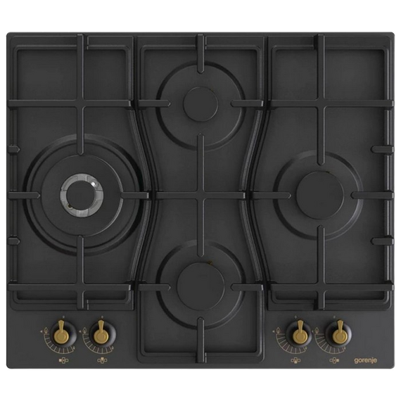 Plită pe gaz Gorenje GW 6D42 CLB, Negru