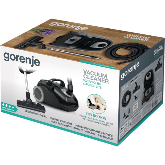 Aspirator Gorenje VCEA28GLBK, Negru, 3 image