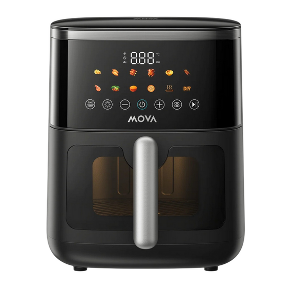 Multicuptor Mova FD10 Pro Max, Negru