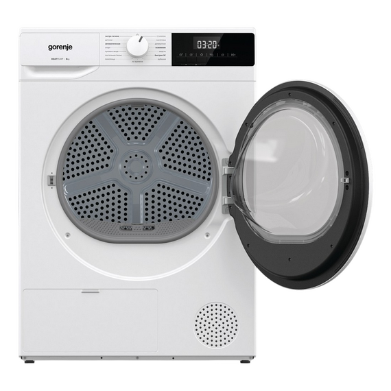 Uscător de rufe Gorenje DHNE82, 8kg, Alb, 2 image