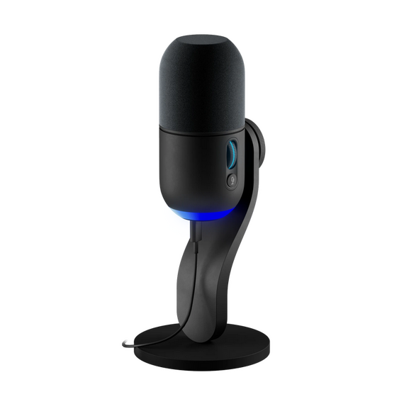 Microfon Gaming Logitech Yeti GX, Cu fir, Negru, 2 image
