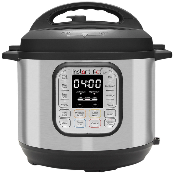 Aparat de gătit multifuncțional sub presiune Instant Pot Duo 6, Argintiu