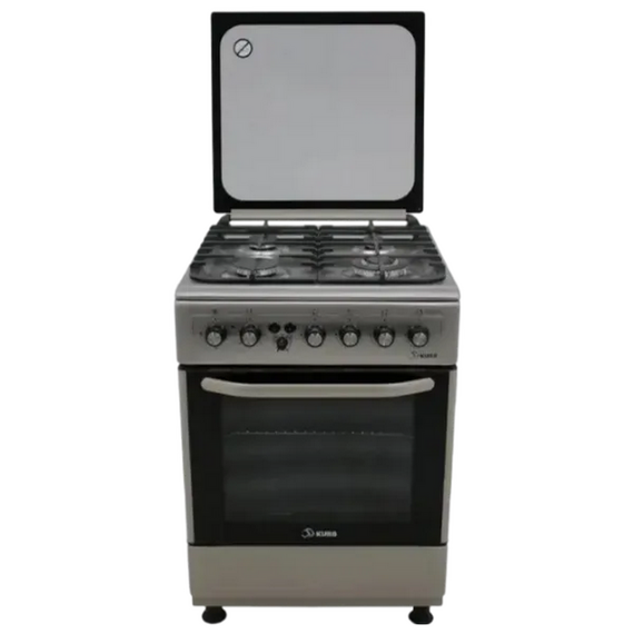 Plită pe gaz KUBB TDS7302MGALtVss Lux FFD, Oțel inoxidabil