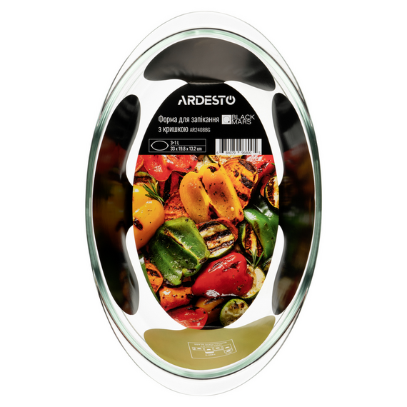 Tava de copt Ardesto AR2408BG, Transparent, 3 image