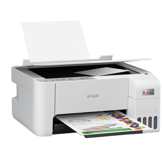 Multifunctional Inkjet Epson MFD L3256, Alb, 2 image
